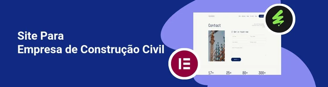 Wordpress completo empresa de construcao civil DPAYMRG