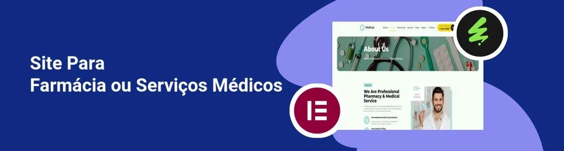 Wordpress completo farmacia ou servicos medicos YLHA7Y5