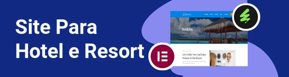 Wordpress completo hotel e resort EF25DNH