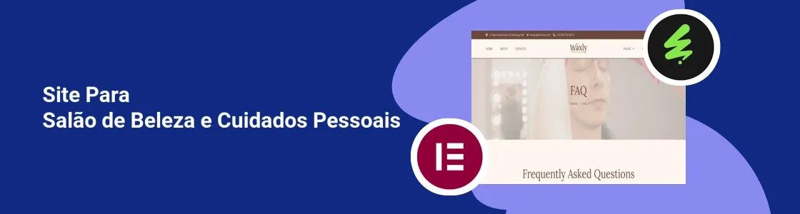 Wordpress completo salao de beleza e cuidados pessoais DE2T2XE