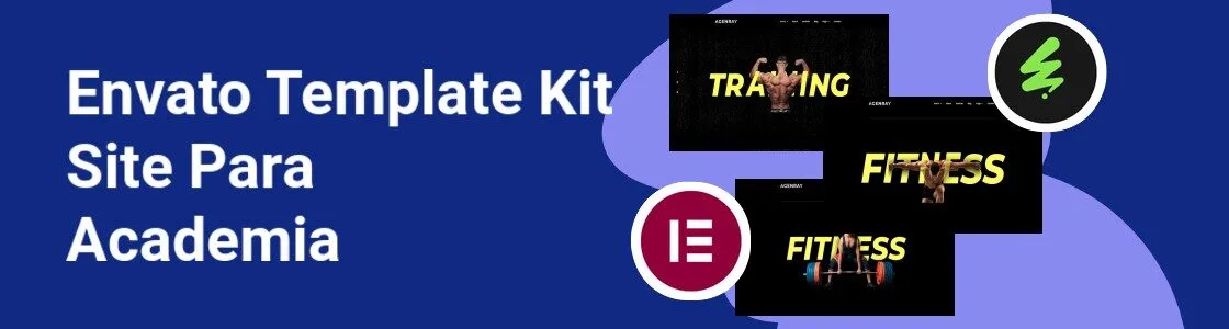 Wordpress completo template kit site para academia PZP4WGT