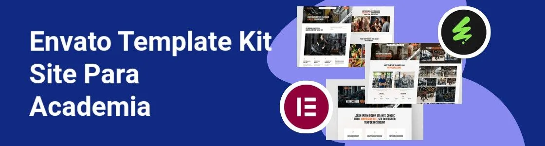 Wordpress completo template kit site para academia Y325RNF