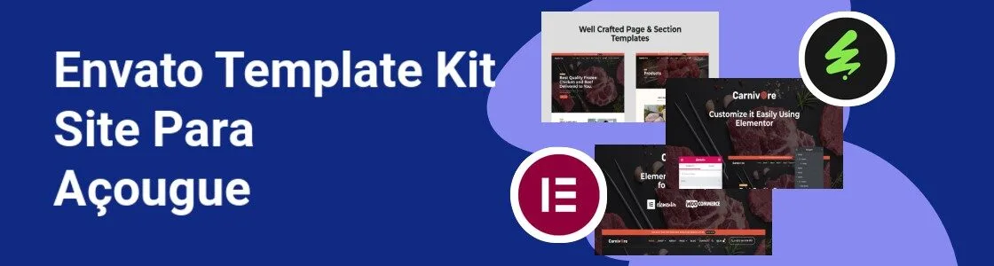 Wordpress completo template kit site para acougue KFZAD37