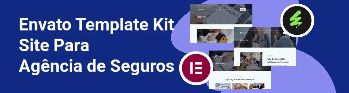 Wordpress completo template kit site para agencia de seguros X8PRTCZ