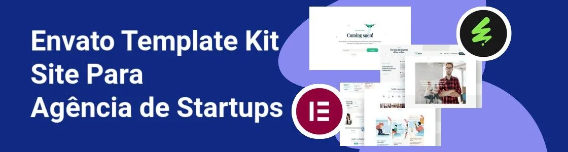 Wordpress completo template kit site para agencia de startups JPQE9WB