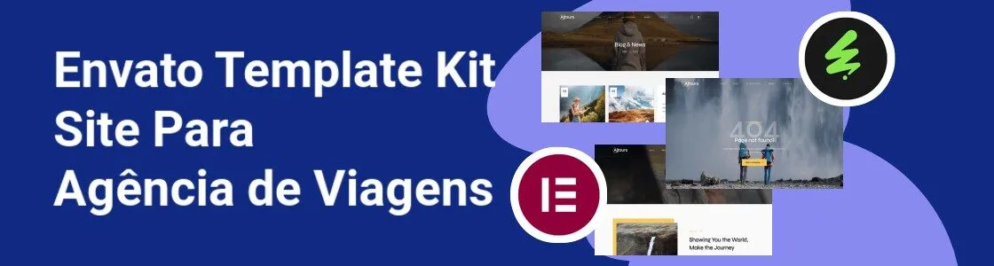 Wordpress completo template kit site para agencia de viagens DZC834W