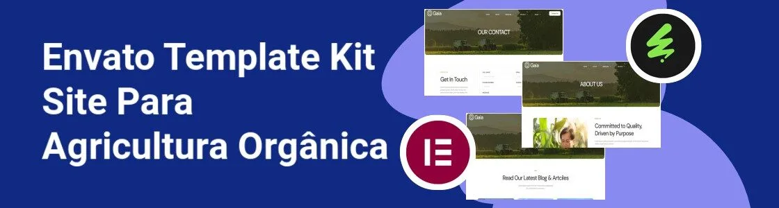 Wordpress completo template kit site para agricultura organica U84ZKPS