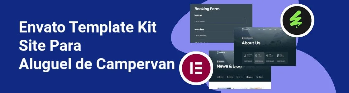 Wordpress completo template kit site para aluguel de campervan 6X57CWF