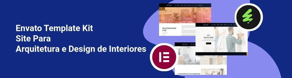 Wordpress completo template kit site para arquitetura e design de interiores AY44N9S
