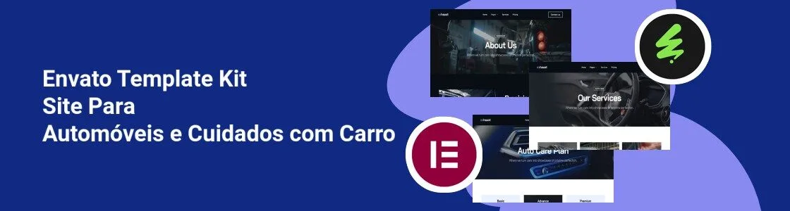 Wordpress completo template kit site para automoveis e cuidados com carro PEJGV4X
