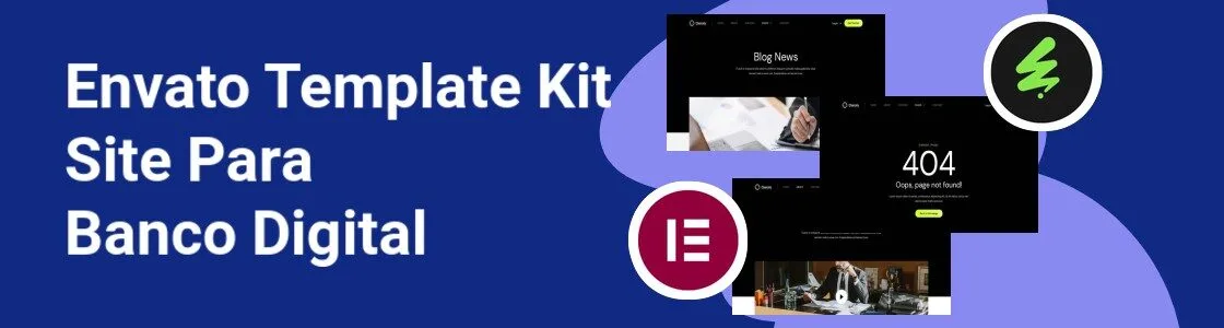 Wordpress completo template kit site para banco digital GCULHRB