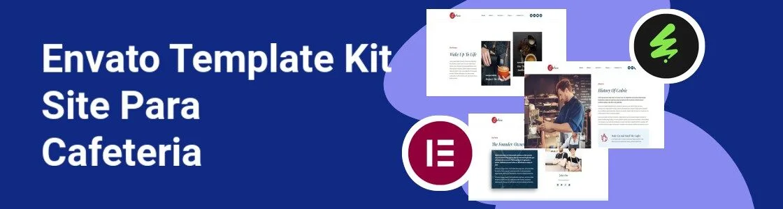 Wordpress completo template kit site para cafeteria U68CBK5
