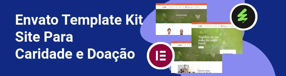 Wordpress completo template kit site para caridade e doacao 6DA8EAS