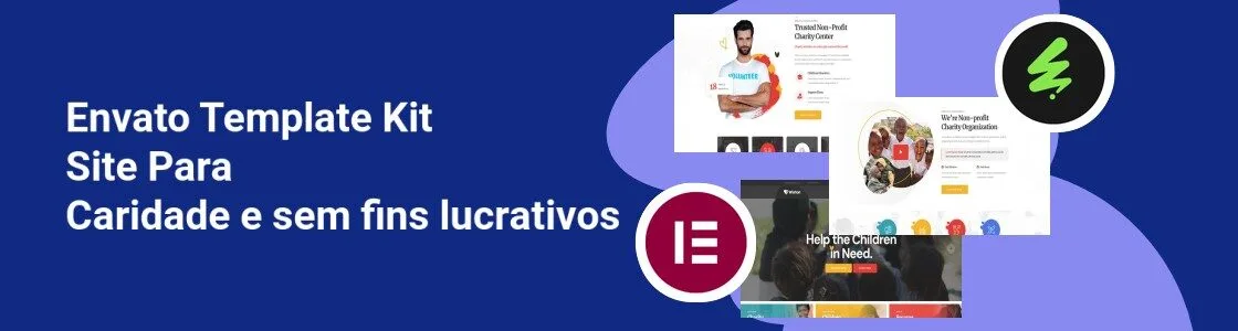 Wordpress completo template kit site para caridade e sem fins lucrativos MFWB52Z