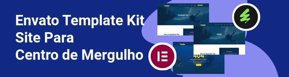 Wordpress completo template kit site para centro de mergulho VWDKJW5