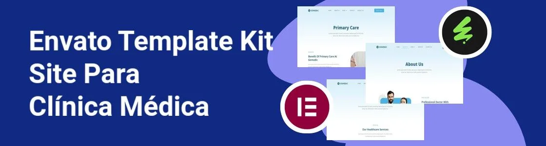 Wordpress completo template kit site para clinica medica BAKZ525