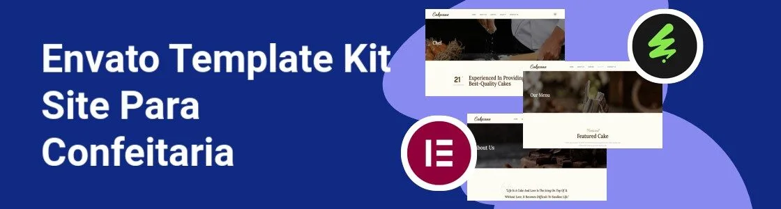 Wordpress completo template kit site para confeitaria R75VVW4