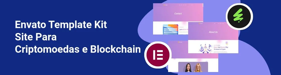 Wordpress completo template kit site para criptomoedas e blockchain LW6RSWL