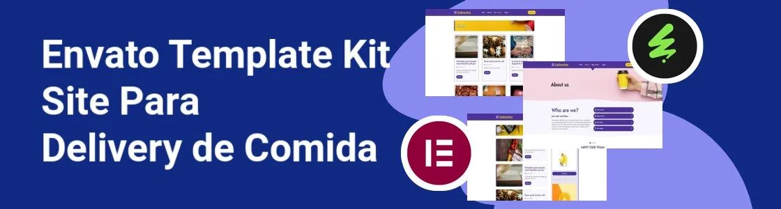 Wordpress completo template kit site para delivery de comida XUTT4L3