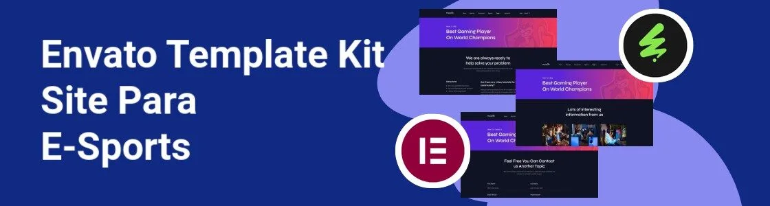 Wordpress completo template kit site para e sports 82FKK6S
