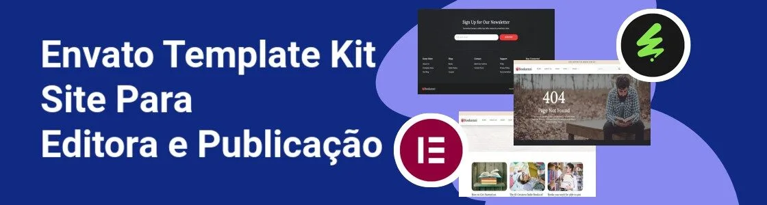 Wordpress completo template kit site para editora e publicacao WV9DFUM