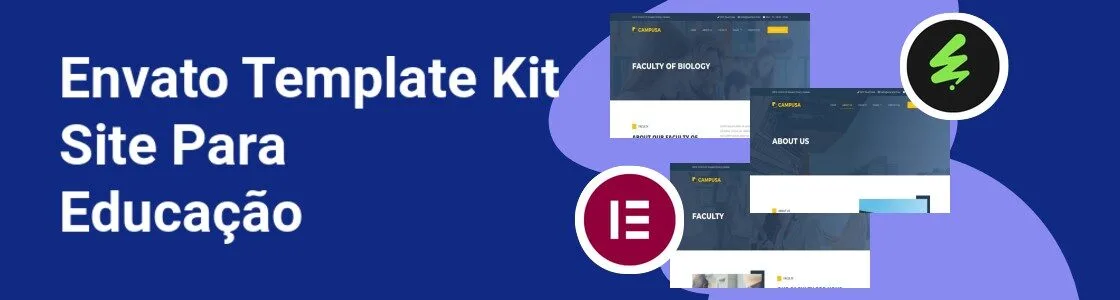 Wordpress completo template kit site para educacao 4L3PDAD