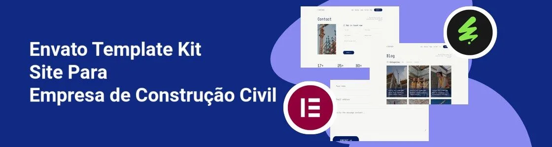 Wordpress completo template kit site para empresa de construcao civil DPAYMRG