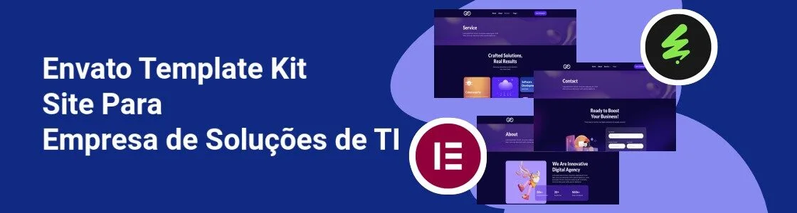 Wordpress completo template kit site para empresa de solucoes de ti DK7YMDZ