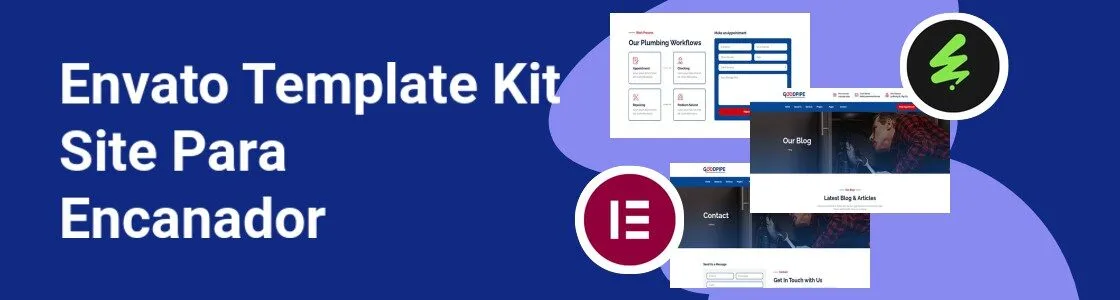 Wordpress completo template kit site para encanador GBQHLMG