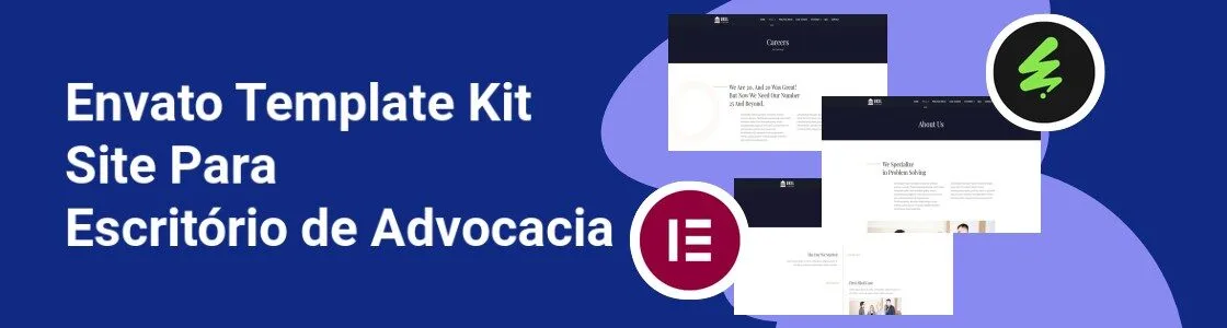 Wordpress completo template kit site para escritorio de advocacia VYVN7VA