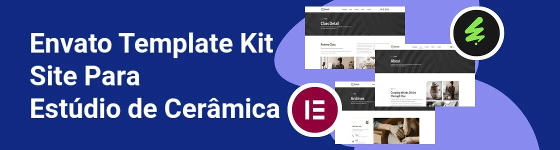Wordpress completo template kit site para estudio de ceramica WMFDV77
