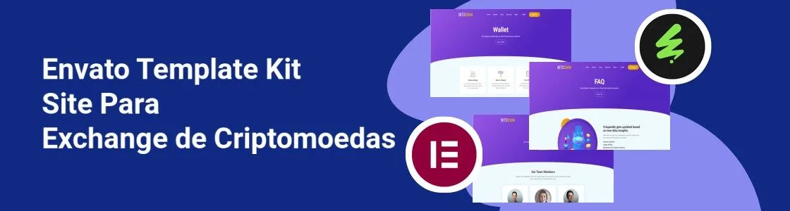 Wordpress completo template kit site para exchange de criptomoedas L9S9KG3