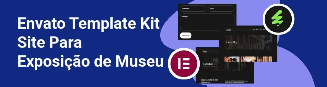 Wordpress completo template kit site para exposicao de museu KY9F6XR