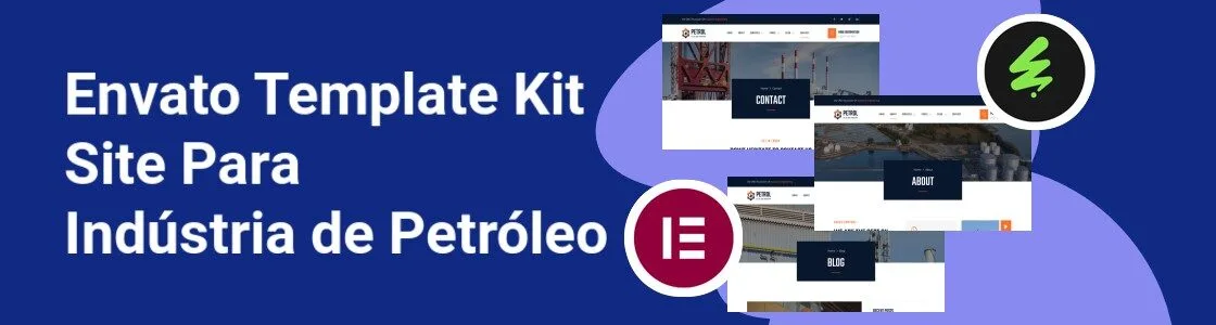 Wordpress completo template kit site para industria de petroleo LKPN6J9
