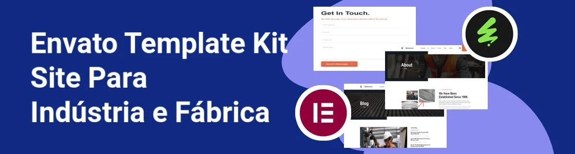 Wordpress completo template kit site para industria e fabrica QCD2WLY