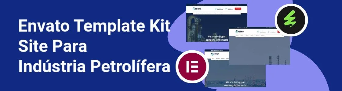 Wordpress completo template kit site para industria petrolifera JL5J26D
