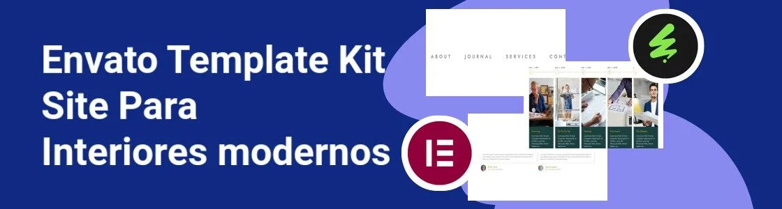 Wordpress completo template kit site para interiores modernos ZZZFRR7