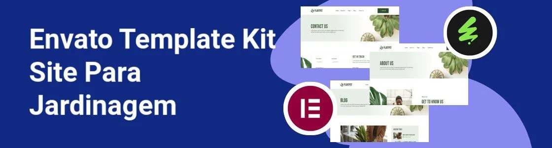 Wordpress completo template kit site para jardinagem MEN2QKZ