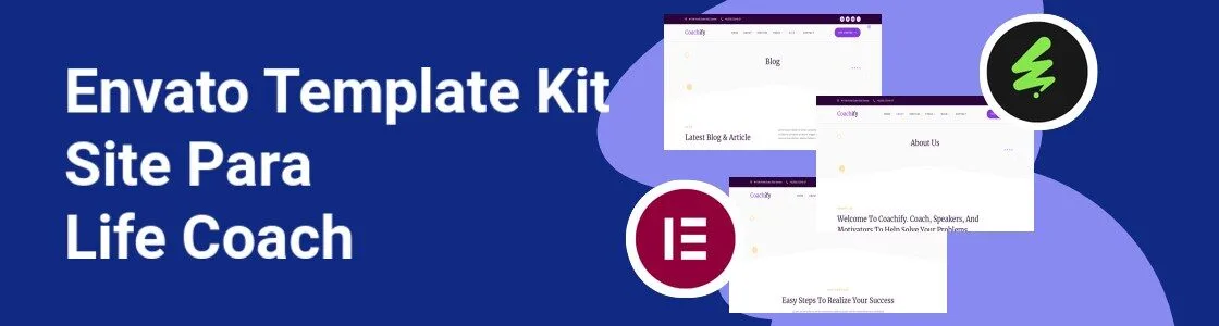 Wordpress completo template kit site para life coach 23J2CW7