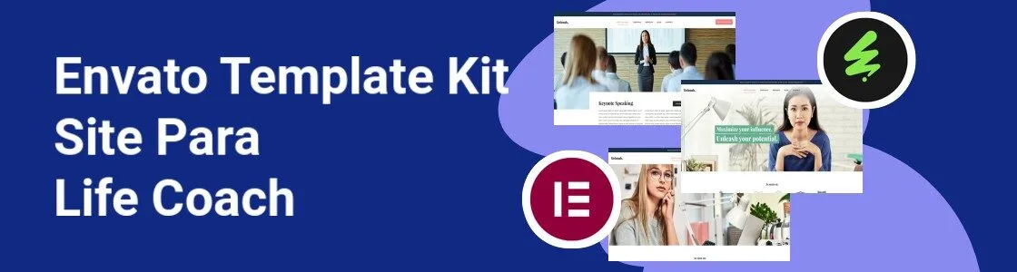 Wordpress completo template kit site para life coach MNEHEVD