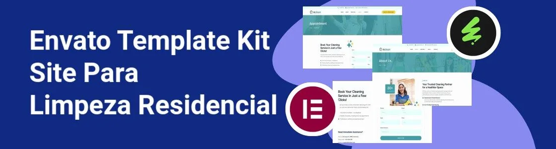 Wordpress completo template kit site para limpeza residencial 7MK5G2A