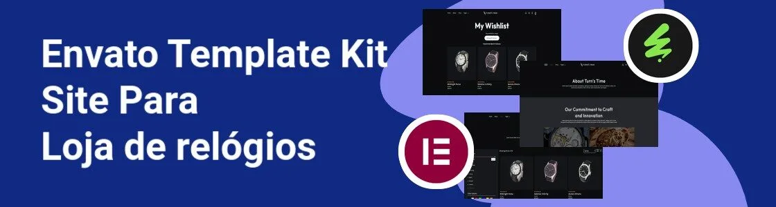 Wordpress completo template kit site para loja de relogios E83EJ5F