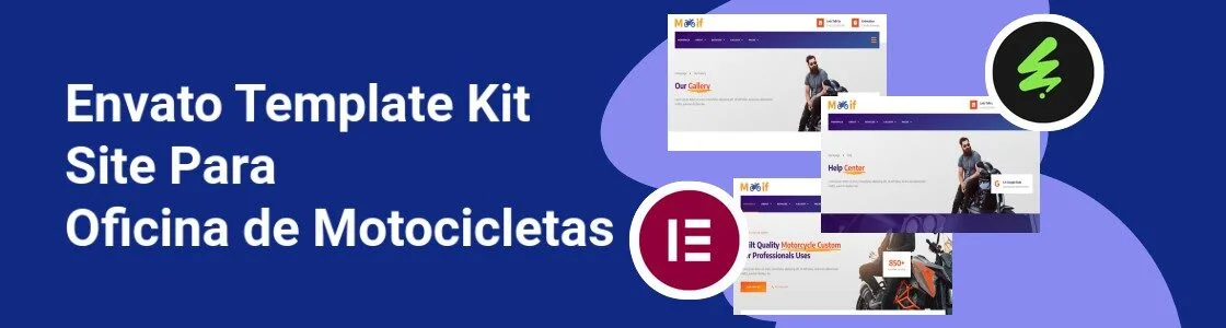 Wordpress completo template kit site para oficina de motocicletas UJ2GPWU