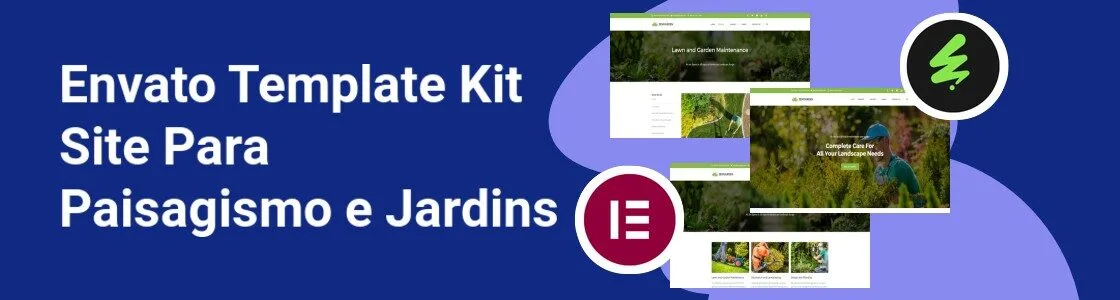 Wordpress completo template kit site para paisagismo e jardins MKPZRLH