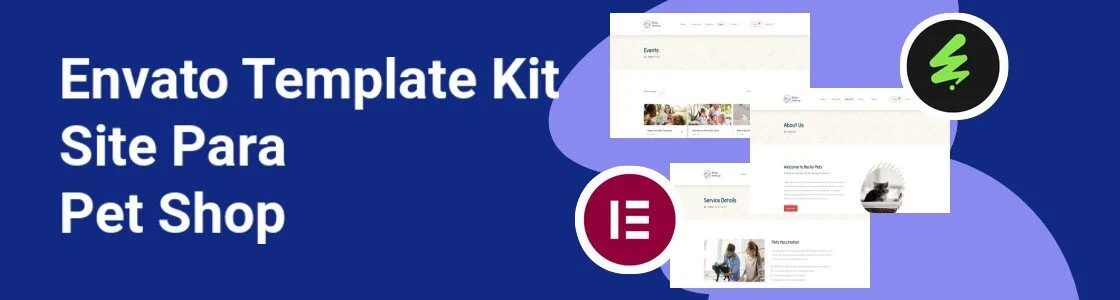 Wordpress completo template kit site para pet shop TWYSFFC