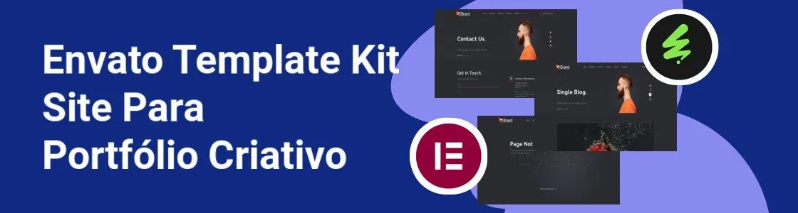 Wordpress completo template kit site para portfolio criativo T2XBQWH