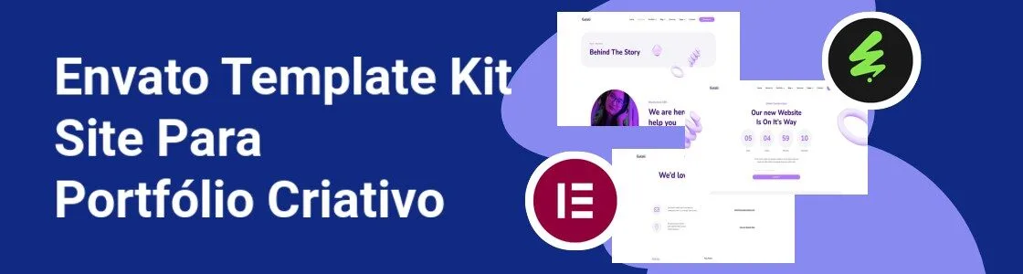 Wordpress completo template kit site para portfolio criativo W5LUGRN