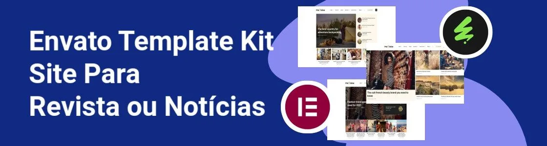 Wordpress completo template kit site para revista ou noticias 93LXMPF