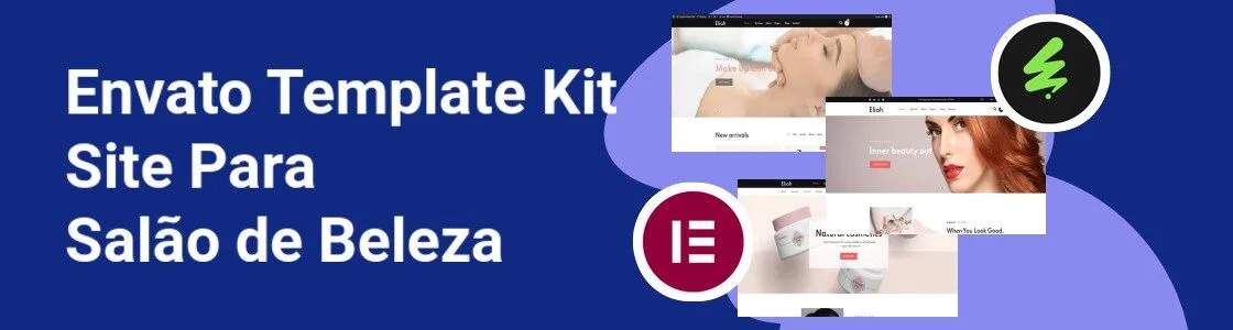 Wordpress completo template kit site para salao de beleza CJR46QJ