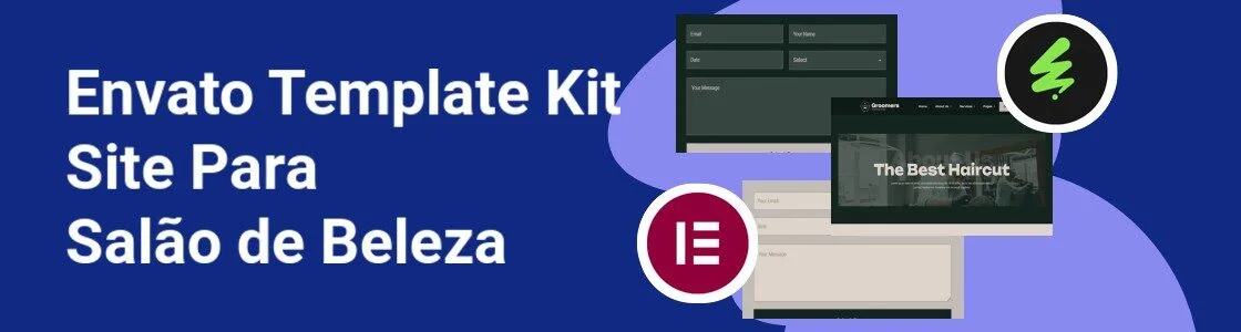 Wordpress completo template kit site para salao de beleza H9GXPSH